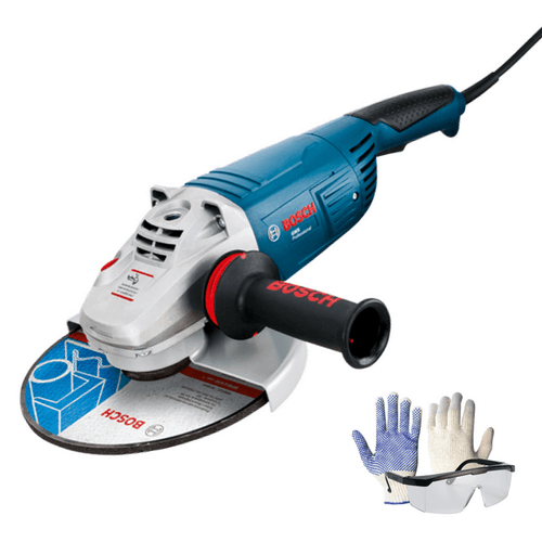 Amoladora Angular GWS 22-180 2200 W 7" + Kit de Regalo Bosch
