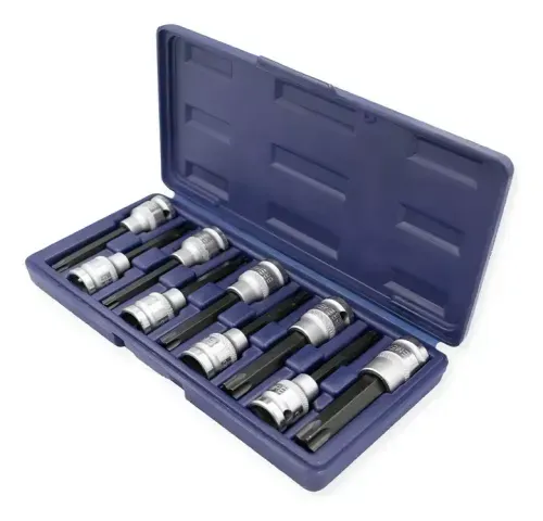 Juego de Bocallaves Punta Torx Encastre 1/2" 9 Piezas Bremen