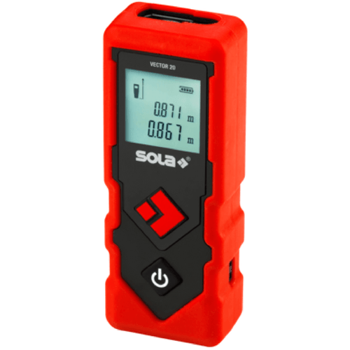 Medidor De Dimensiones Laser Sola Vector 20 - 20 Mts