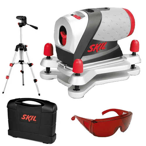 Nivel Láser Base Magnetic Skil 0504 Con Lentes, Maletín Y Trípode