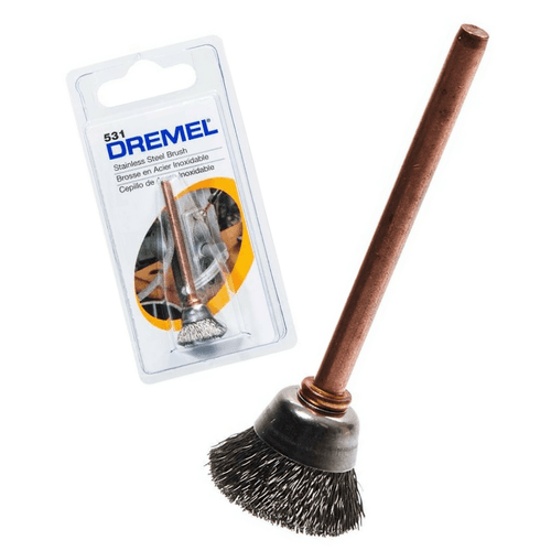 Cepillo De Acero Inoxidable Copa 13 mm 1/2" 531Dremel