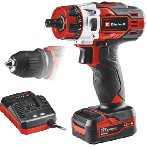 Taladro Atornillador Inalámbrico 12V Einhell Te-Cd 12/1 X-Li