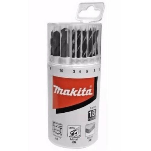 Juego Set Mechas para Taladro 18 Piezas Widia Makita