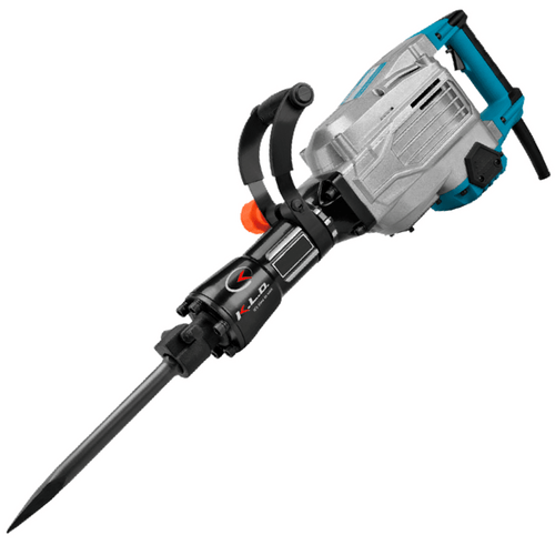 Martillo Demoledor Rompepavimento Kld 1700W 60 Joules Encastre Hexagonal 28Mm + Maletín Y Accesorios