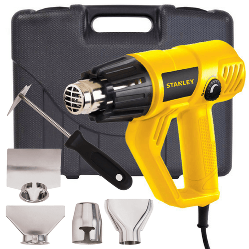 Pistola De Calor 1800W Stanley Stxh2000K + Maletin Y Accesorios