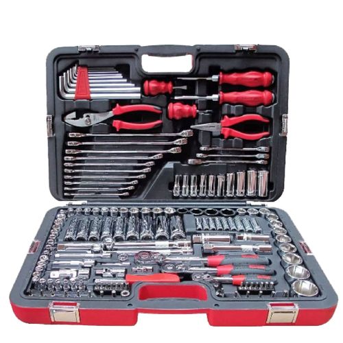 Juego de Bocallaves Racing Encastre 1/4"-3/8"-1/2" Modelo R99-150La 150 Piezas Stanley