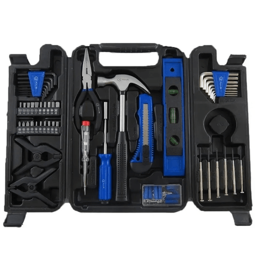 Juego Set De Herramientas 130 Piezas Con Caja Plegable KLD