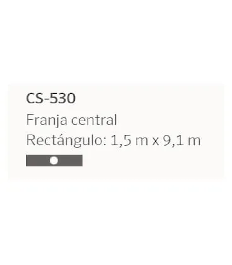 Boquilla Cs-530 Franja Central sin centro 1,5 x 9,1 m - Hunter 1