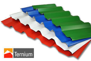 Hoja conformada prepintada trapezoidal T-101 - 13 metros - Ternium