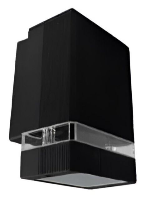 Aplique Pared Simple Gu10 con zócalo negro Anka Artelum - 40038