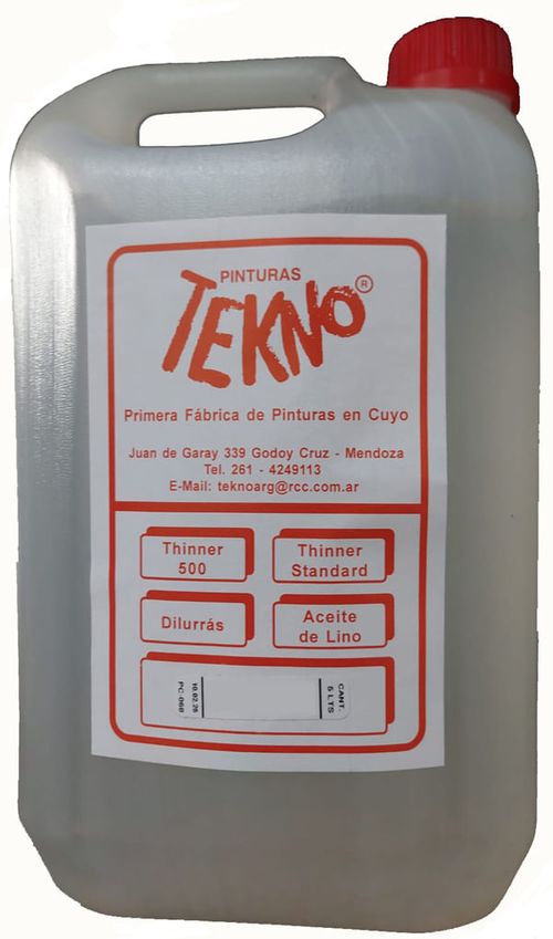Diluyente para Plásticos Tekno