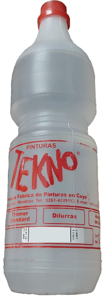 Diluyente para poliuretanos Tekno