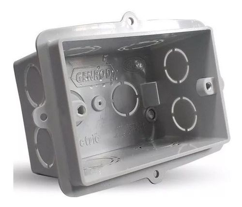 Caja para embutir Pvc - Sistelectric