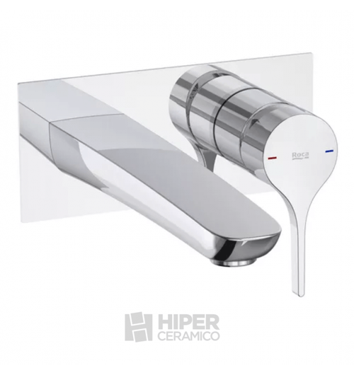 Grifería  para Lavatorio de pared Monocomando de embutir Roca Iconia