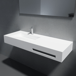 Lavatorio Supendido Denia GM-2040 120 x 48 x 15cm-1760308227897