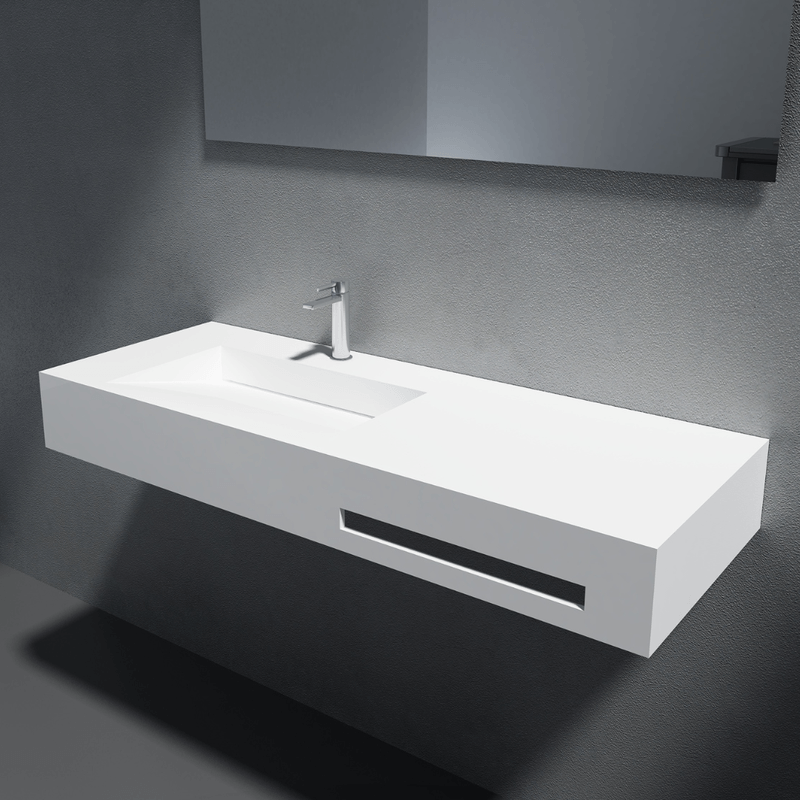 Lavatorio Supendido Denia GM-2040 120 x 48 x 15cm-1760308227897