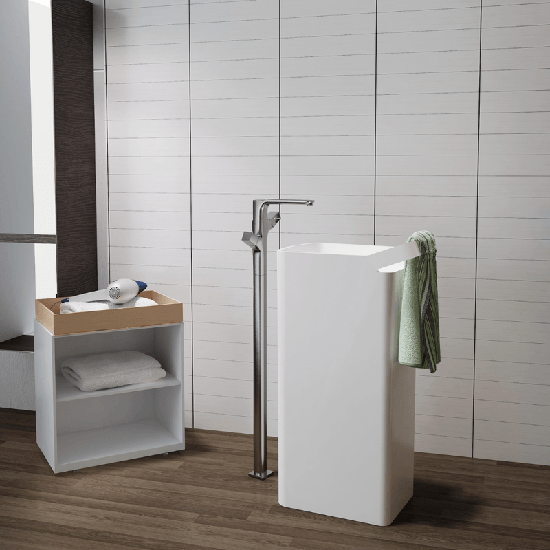 Lavatorio de Pie Denia Prisma 51 x 34 x 92-1760308516595