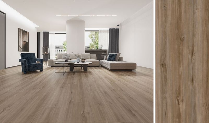 Piso Flotante Vínilico Basis Flooring Norvegia 1230 x 180 mm 1ra. Calidad-1760391041499