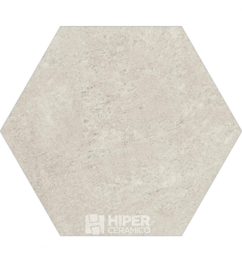 Cerámica Hexagonal Misiones 17 Cement Off 17 x 19.5 cm 1ra. Calidad-1760406321484