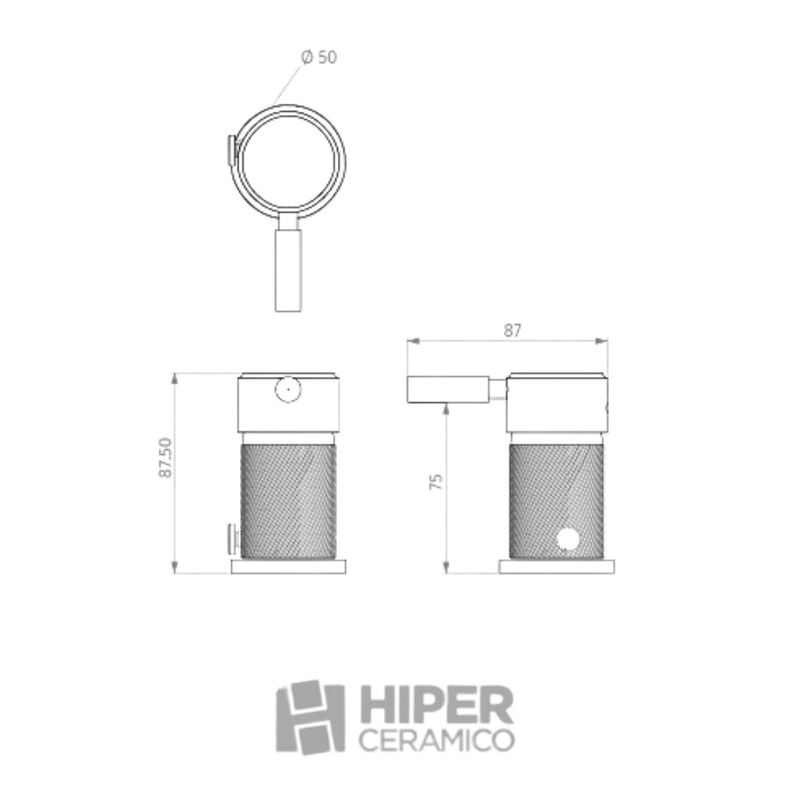 Grifería para Bidet Andez Cross-1760448422975