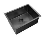 Bacha para Cocina Johnson Signature Enkel 55 Gun Black Nano PVD Simple-1760476212480