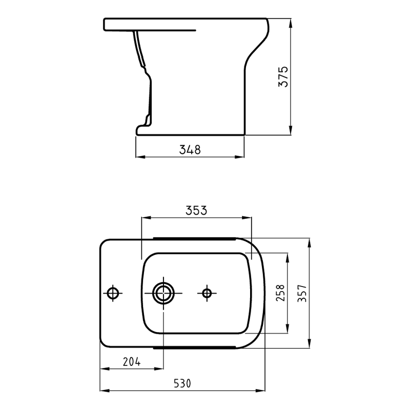 Bidet Ferrum Limay-1760482384936