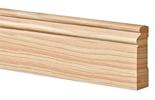 Moldura zócalo Z 3/4"  x 3" x 3,05  m  - Moldpine