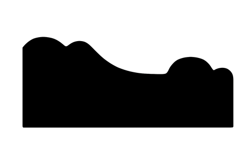 Moldura terminación T 1510 1/2" x 1" x 3,05  m  - Moldpine