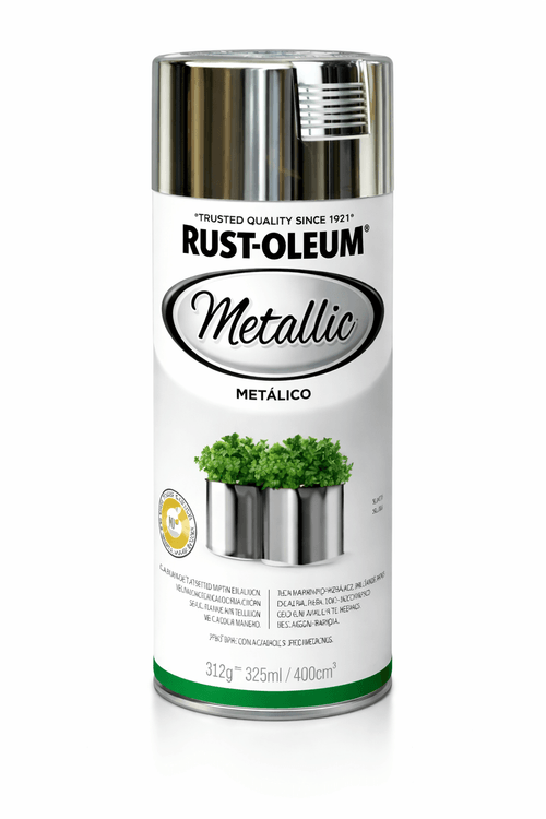 Pintura en Aerosol Acabado Metálico 430 ml - Rust Oleum