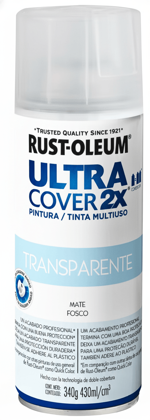 Pintura en Aerosol Transparente 430 ml - Rust Oleum