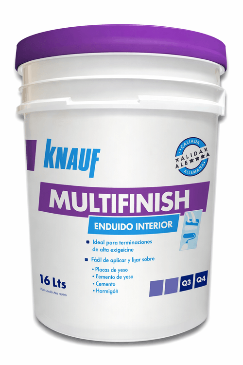 Enduido interior Multifinish - 16 litros - Knauf