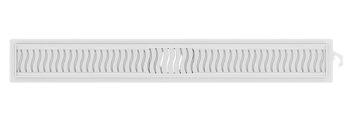 Rejilla lineal blanca - Tigre