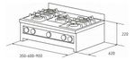 Anafe Semi Industrial - TST-1787434824344